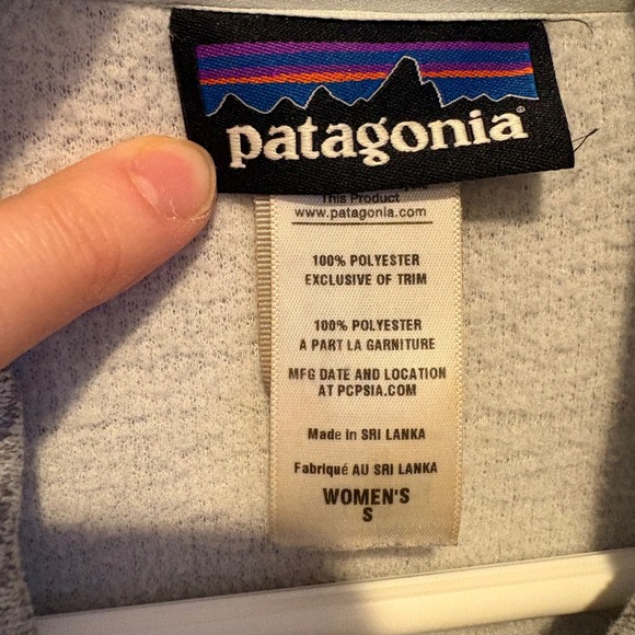 Patagonia Better Jacket Womens Gray Fleece Full Zip Cargo Pockets Size Small - Picture 2 of 7